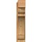 Ekena Millwork Olympic Block Rough Sawn Outlooker, Western Red Cedar, 8"W x 24"D x 36"H OUT08X24X36OLY05RWR - alternate 4